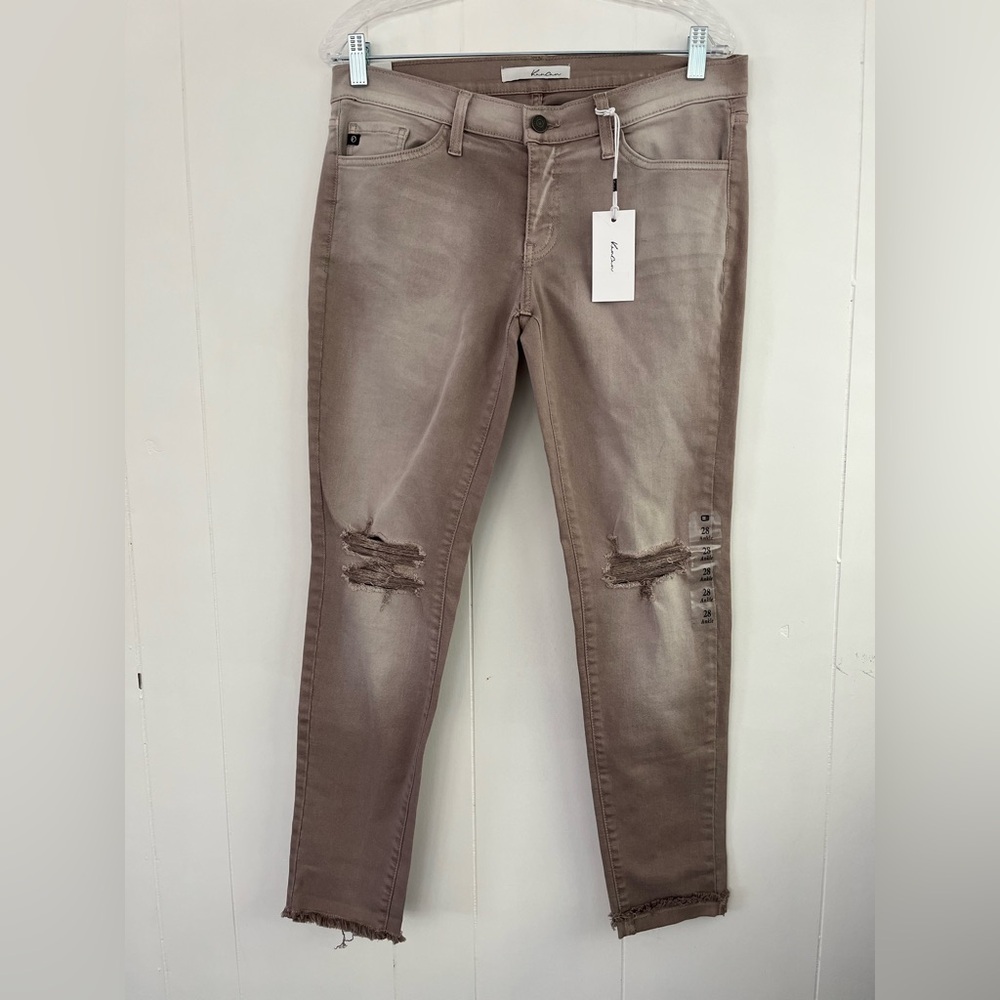 NEW Kancan Estilo Ankle Denim Jeans Cut# 1185 
Size 28